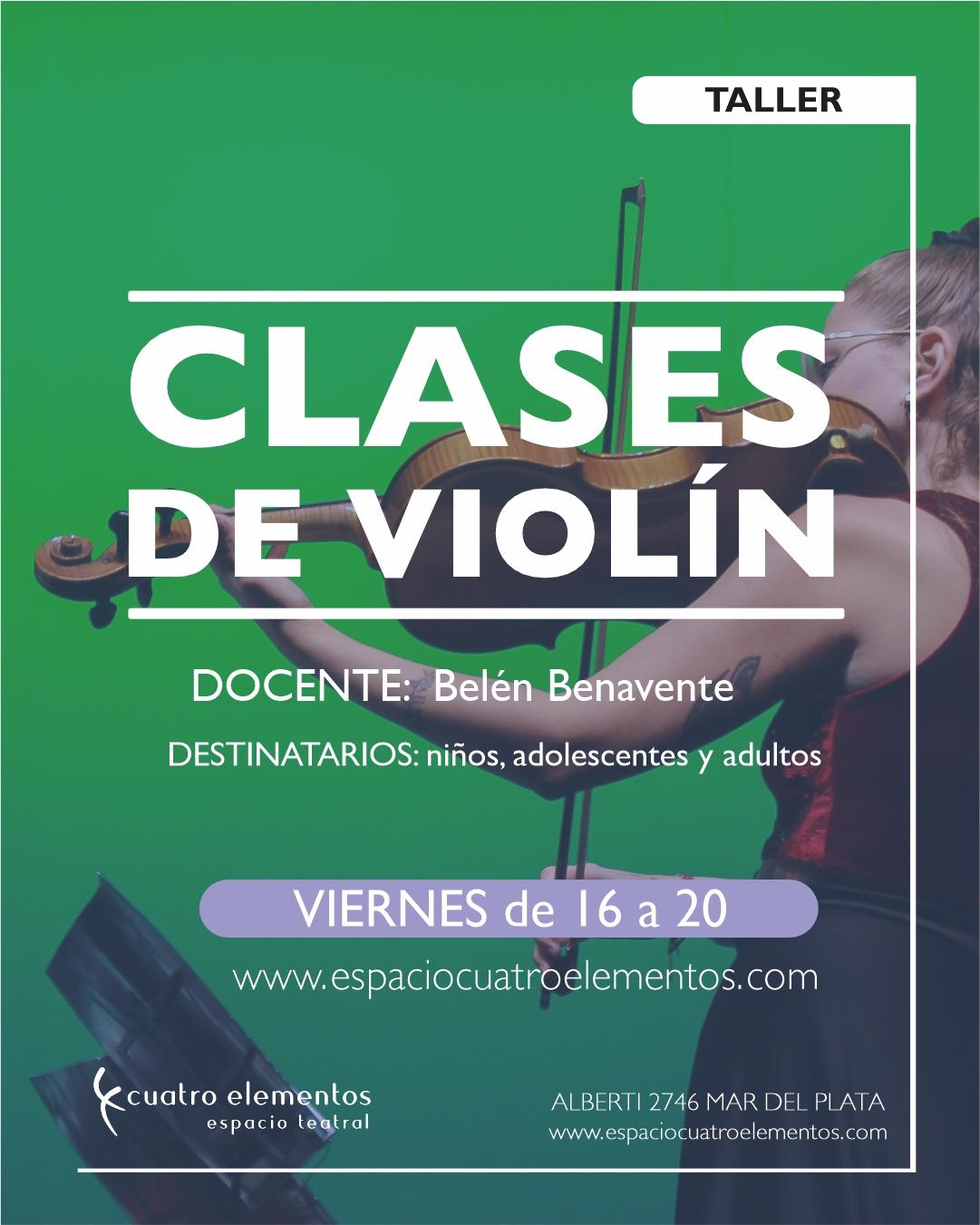 CLASES DE VIOLÍN