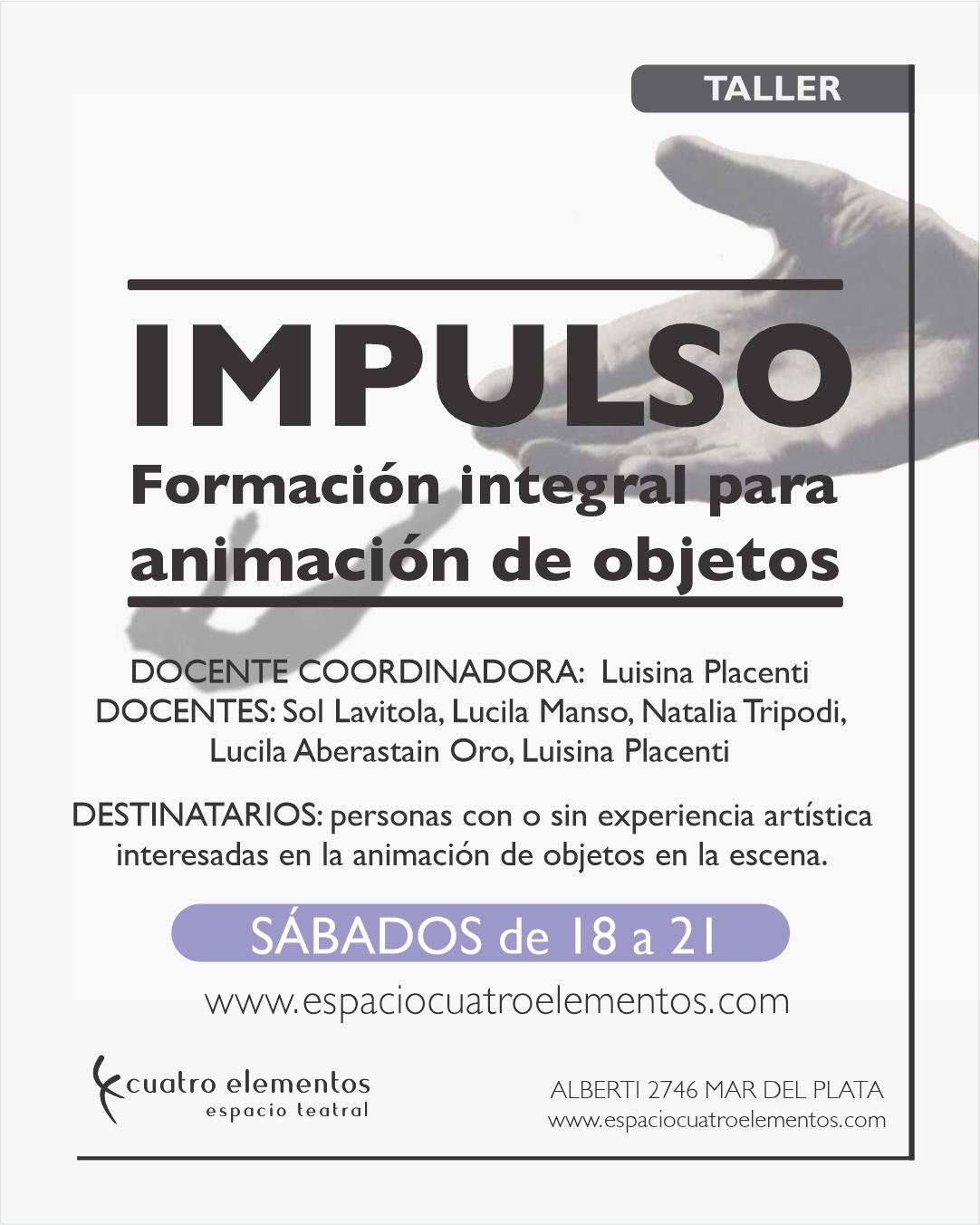 Impulso - Formación integral para animación de objetos