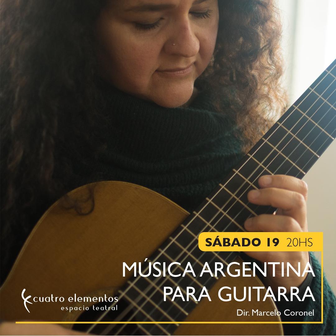 Música argentina para guitarra